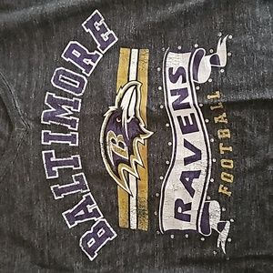 NFL Women Teen Baltimore Ravens TShirt Size L 11/13